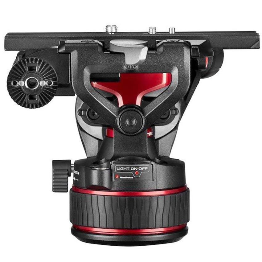 MANFROTTO Nitrotech 612 Fluid-Videokopf Sicherheitszuladung: 12 kg