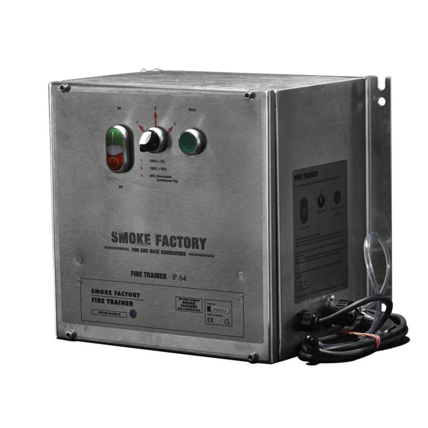Smoke Factory Fire Trainer, Nebelmaschine 2300W, IP64 inkl. Hirschmann KR08 Kabelst. für analoge IP64 Verbindung