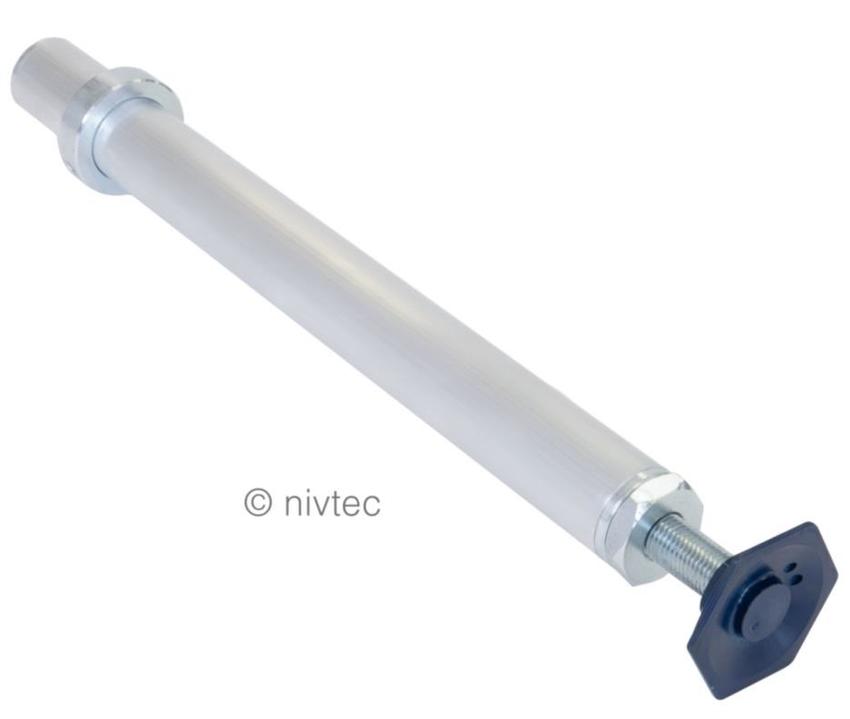 Nivtec Alu-Verstellspindelfuß, +/- 3cm, H: 100 cm 