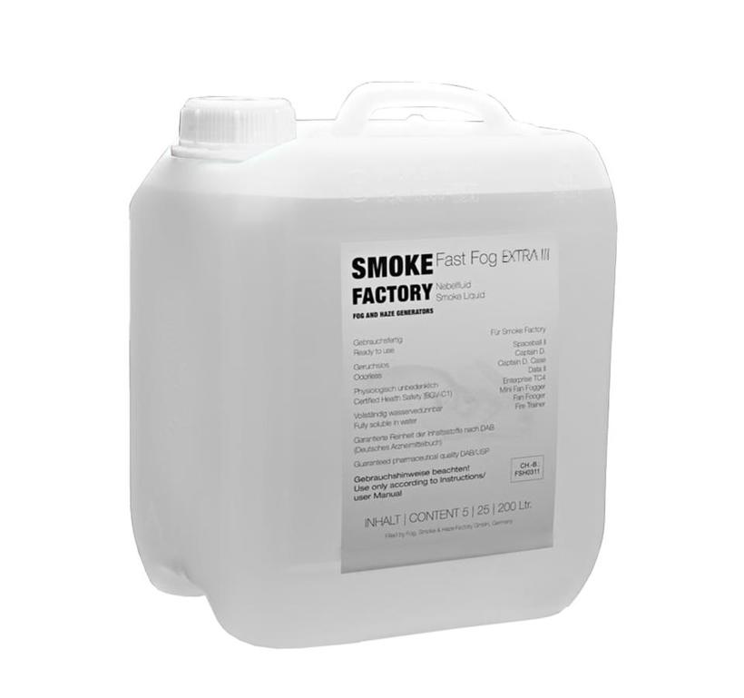 Smoke Factory Nebelfluid Fast Fog EXTRA III, Kanister 05l, CO2 ähnlicher Nebeleffekt