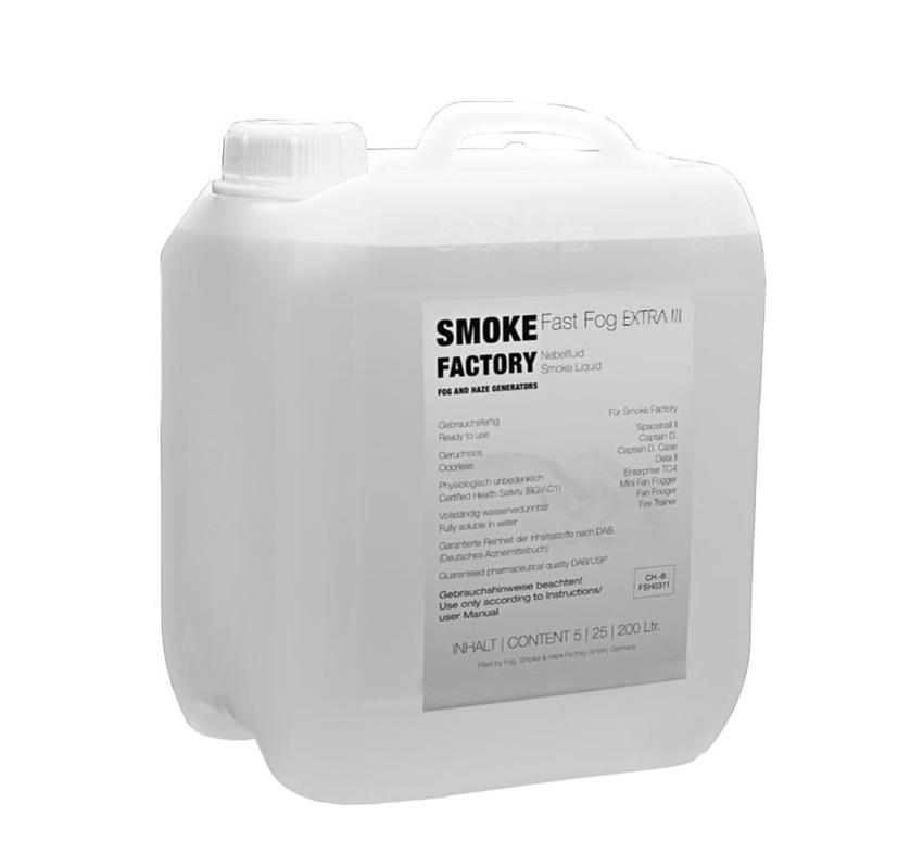 Smoke Factory Nebelfluid Fast Fog EXTRA III, Kanister 05l, CO2 ähnlicher Nebeleffekt