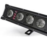 EXPOLITE TourBAR 32 PIX, RGBW Outdoor Rampe, 8x 15W DMX, schwarz, 10x40°, IP65, *mit Einzel-Pixelansteuerung*