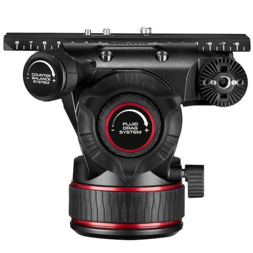 MANFROTTO Nitrotech 612 Fluid-Videokopf Sicherheitszuladung: 12 kg