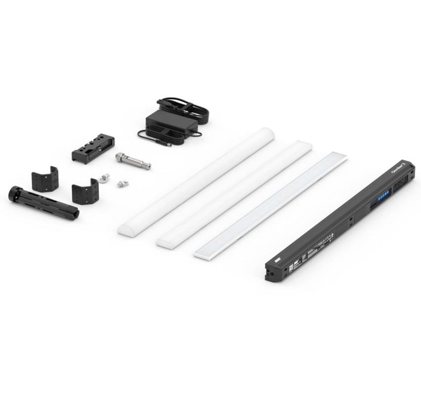ARRI Omnibar 2 Single Set black - LED bar Syst. 16 px. zones, Flat & Round Diff, Intensifier, Battery Charger, IP65