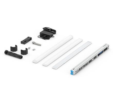 ARRI Omnibar 2 Single Set blue/silver - LED bar Syst. 16 px. zones, Flat & Round Diff, Intensifier, Battery Charger, IP65