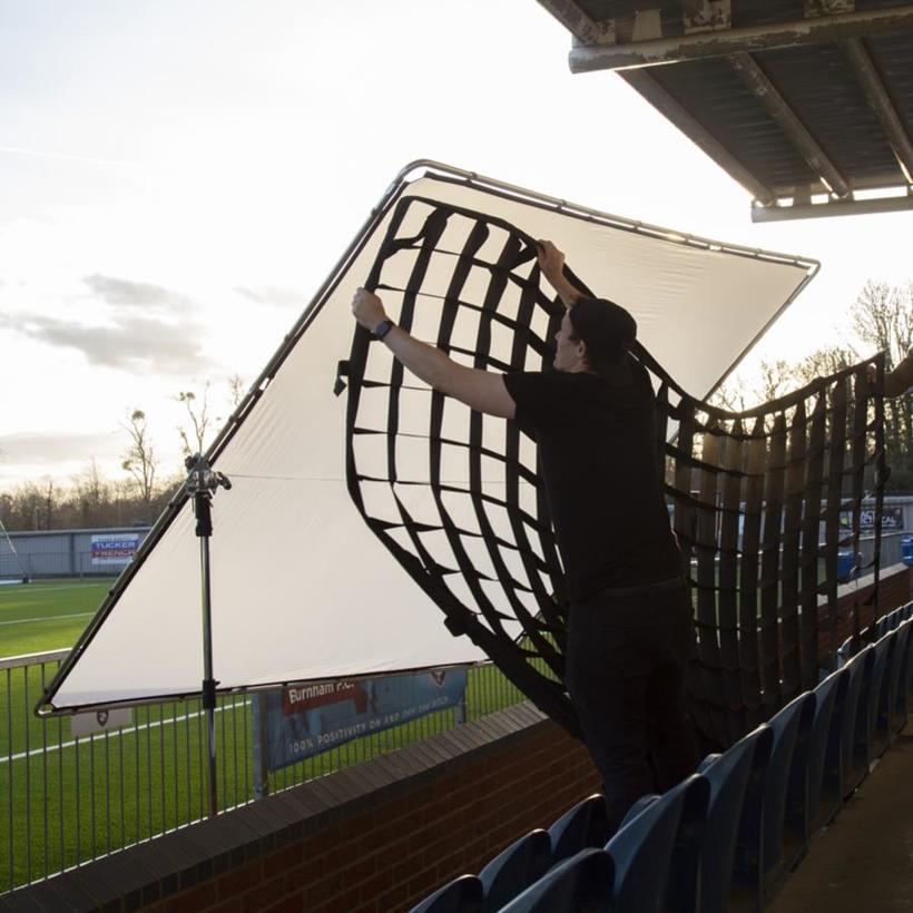 Skylite Rapid DoPchoice 60 Degree SNAPGRID® 3m x 3m Spezieller Einsatz für Skylite Rapid & Pro Scrim