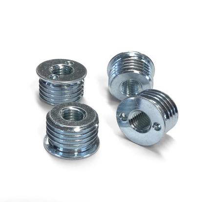 Litec QUKTB Thread Bushing Kit for Dado HD, set of 4 4 Stück Gewindebuchsen im Set für Dado HD