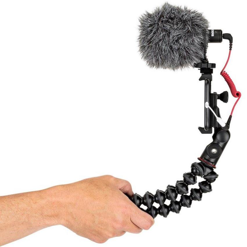 JOBY GripTight PRO 2 Smartphone Halterung Für Smartphones & zusätzliches Zubehör wie Blitz & Mikrofon