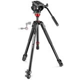 MANFROTTO 190X Video Alu Stativ mit 500 Fluid Videokopf 