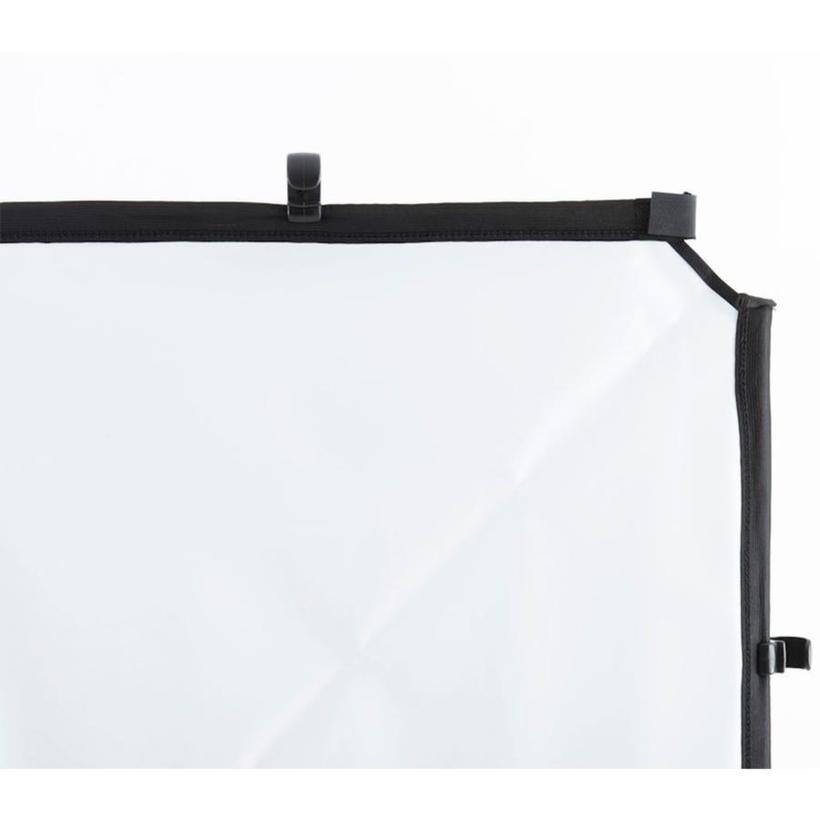 Manfrotto Rapid SkyLite Stoffbezug groß 2x2m Silber/Weiss (ohne Rahmen!)