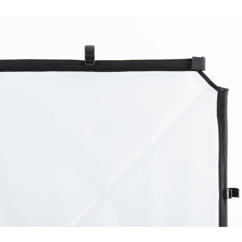 Manfrotto Rapid SkyLite Stoffbezug groß 2x2m Silber/Weiss (ohne Rahmen!)