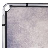 Manfrotto EzyFrame Vintage Smoke, 2 x 2,3m Hintergrund im Vintage-Stil, Farbe: Rauchgrau, inkl. Rahmen und Tasche