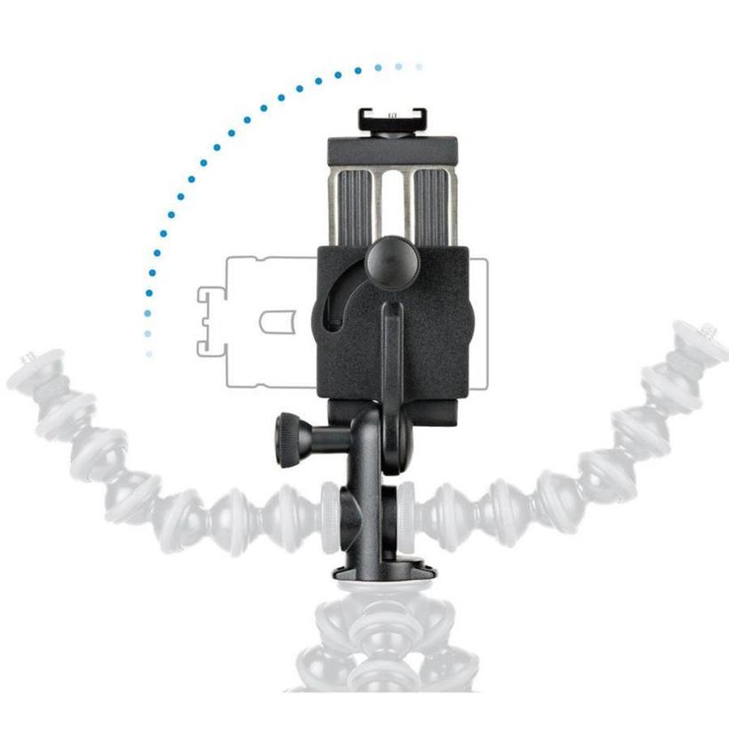 JOBY GripTight PRO 2 Smartphone Halterung Für Smartphones & zusätzliches Zubehör wie Blitz & Mikrofon