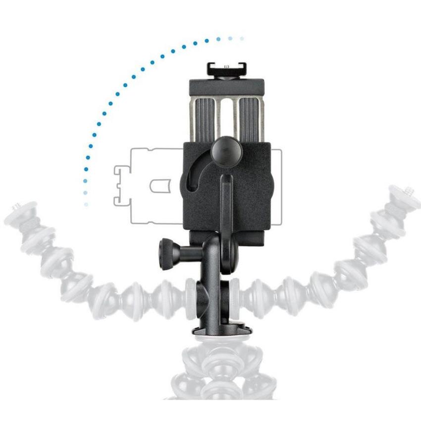 JOBY GripTight PRO 2 Smartphone Halterung Für Smartphones & zusätzliches Zubehör wie Blitz & Mikrofon