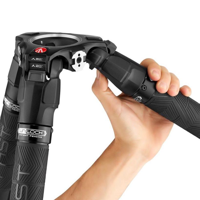 MANFROTTO 635 Einzelrohrstativ, Kohlefaser 