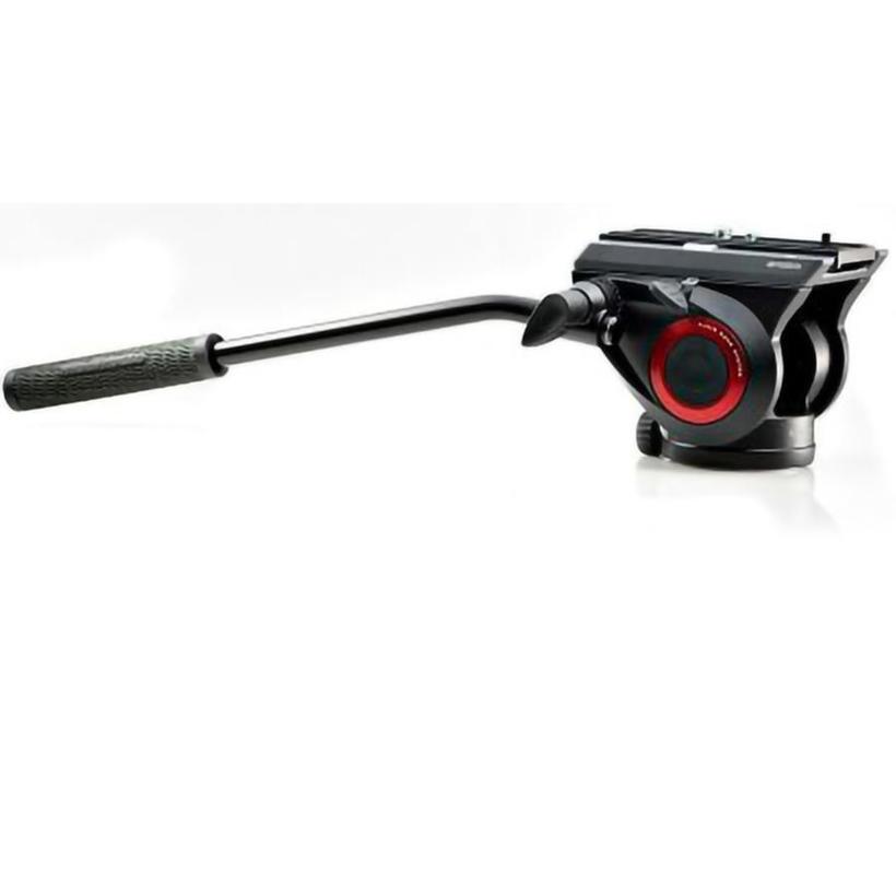 MANFROTTO Fluid Videoneiger, kompakt, mit flacher Basis (belastbar 5kg)