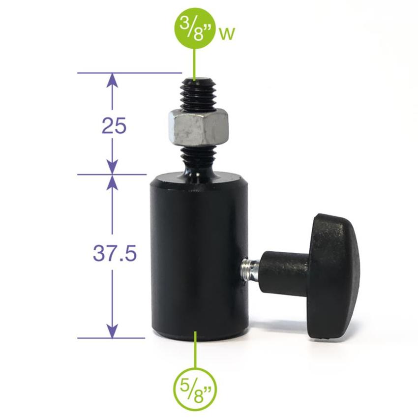 MANFROTTO RAPIDAPTER 3/8" 25 MM. 