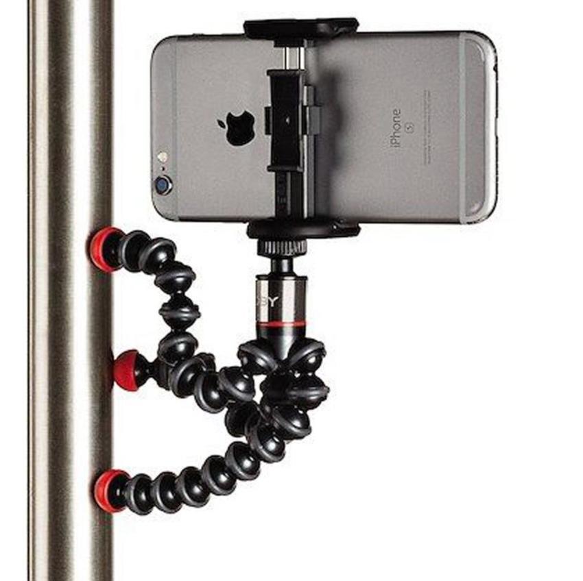 JOBY GripTight ONE GP Magnetic Impulse Stativ Kit mit Magnetfüßen, Für Smartphone (mit oder ohne Hülle)