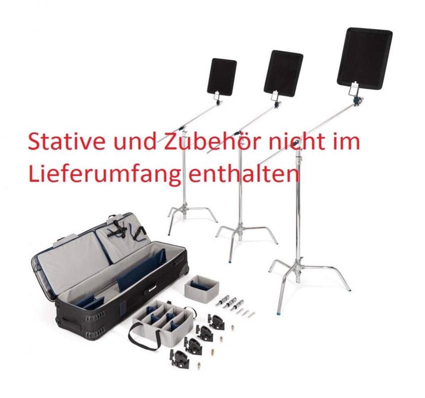 AVENGER TRIPLE C ROLLER CASE FOR DETACHABLE C-STANDS 