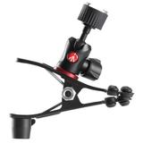 MANFROTTO COLD SHOE SPRING CLAMP Federklemme mit Zubehörschuh -->bis Ø40mm Klemmbereich
