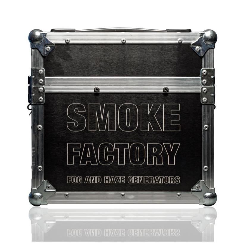 Smoke Factory Nebelmaschine Spaceball II, DMX, 750ml Tank 650W, Timer, im Case  ** auch vertikaler Betrieb möglich**