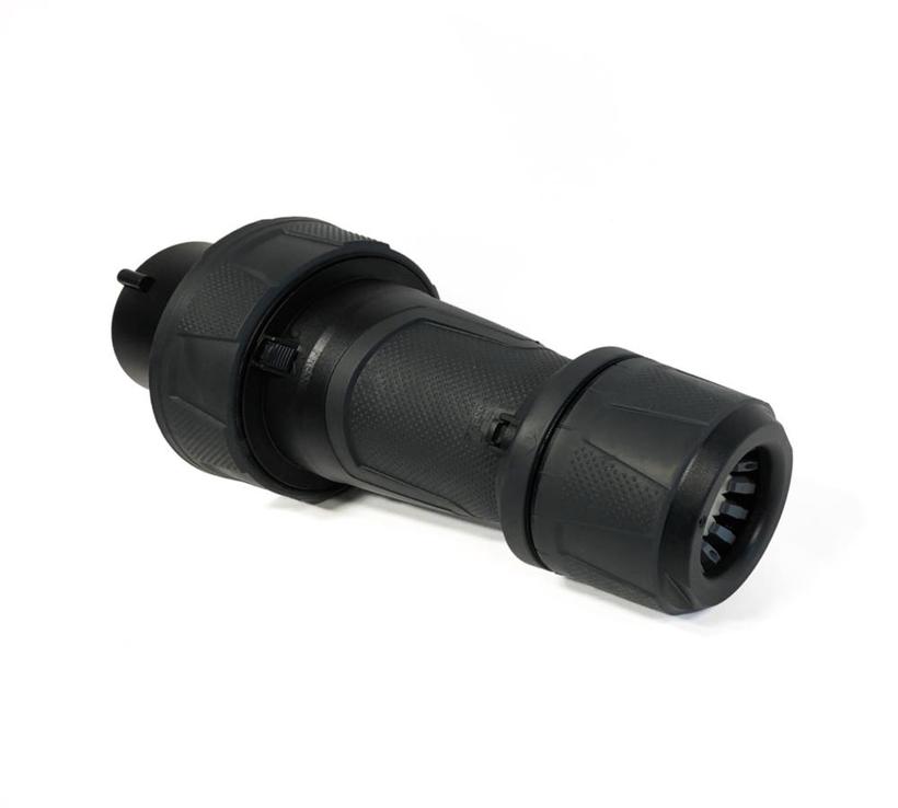 CEE Mennekes, 5pol, 125A/400V, Stecker, Farbe schwarz, IP67 "PowerTOP Xtra", 6H, HW/VN,