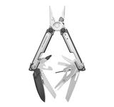 Leatherman ARC, Farbe Silver and Black  / DLC-Beschichtung, 1-2 & 3/16" Kreuzschlitz-Schraubendreher, Daumenknopf