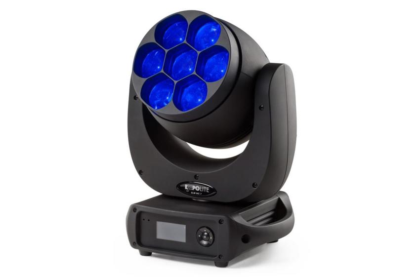 EXPOLITE ELW MCL7 Zoom 7x 60W RGBALC LED, 4,5°-36°, RDM/WDMX/Artnet****DISCONTINUED