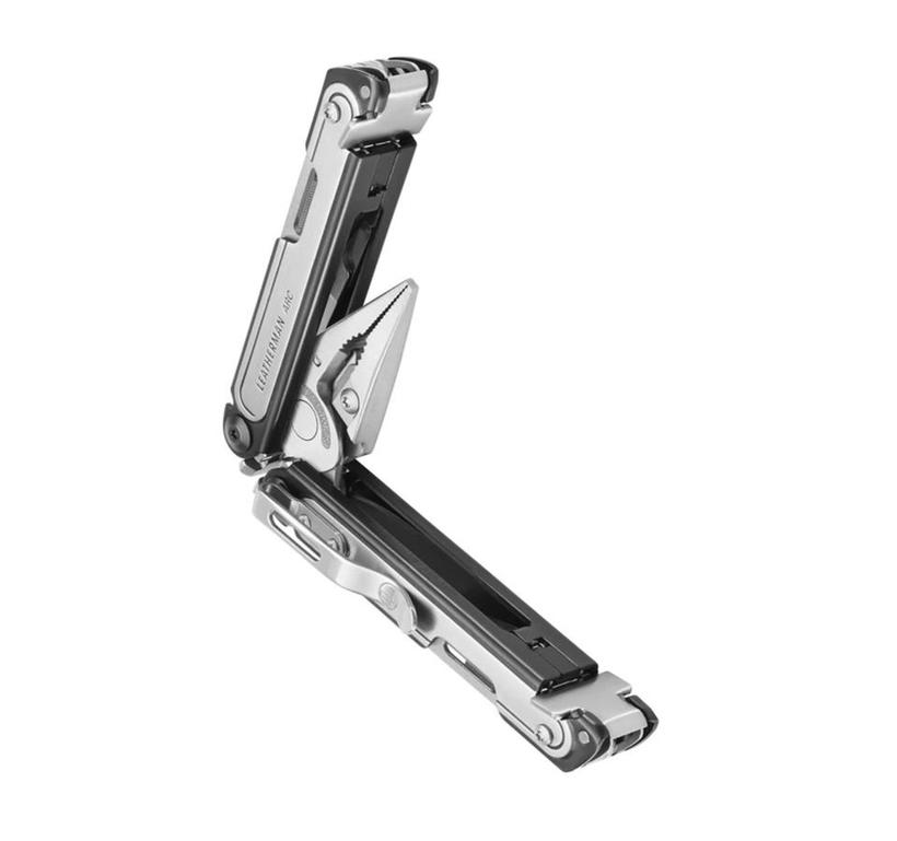 Leatherman ARC, Farbe Silver and Black  / DLC-Beschichtung, 1-2 & 3/16" Kreuzschlitz-Schraubendreher, Daumenknopf