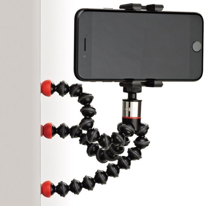 JOBY GripTight ONE GP Magnetic Impulse Stativ Kit mit Magnetfüßen, Für Smartphone (mit oder ohne Hülle)