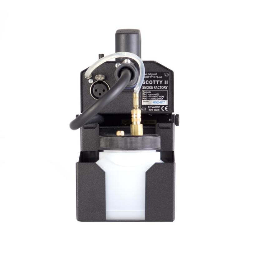 Smoke Factory Nebelmaschine Scotty 2, Akkubetrieb, 400W inklusive Ladegerät     ** auch vertikaler Betrieb möglich**