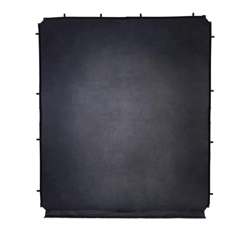 Manfrotto EzyFrame Vintage Cover Pewter,2 x 2,3m Bespannung im Vintage-Stil, Farbe: Zinnfarbe, OHNE Rahmen und Tasche