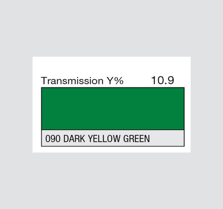 LEE-Filters, Nr. 090, Rolle 762x122cm normal, Dark Yellow Green