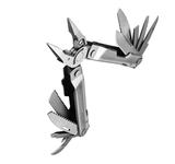Leatherman REBAR, Farbe Silver, 17 Werkzeuge, 420-Edelstahl, Anhängeöse, Feststellbare Werkzeuge