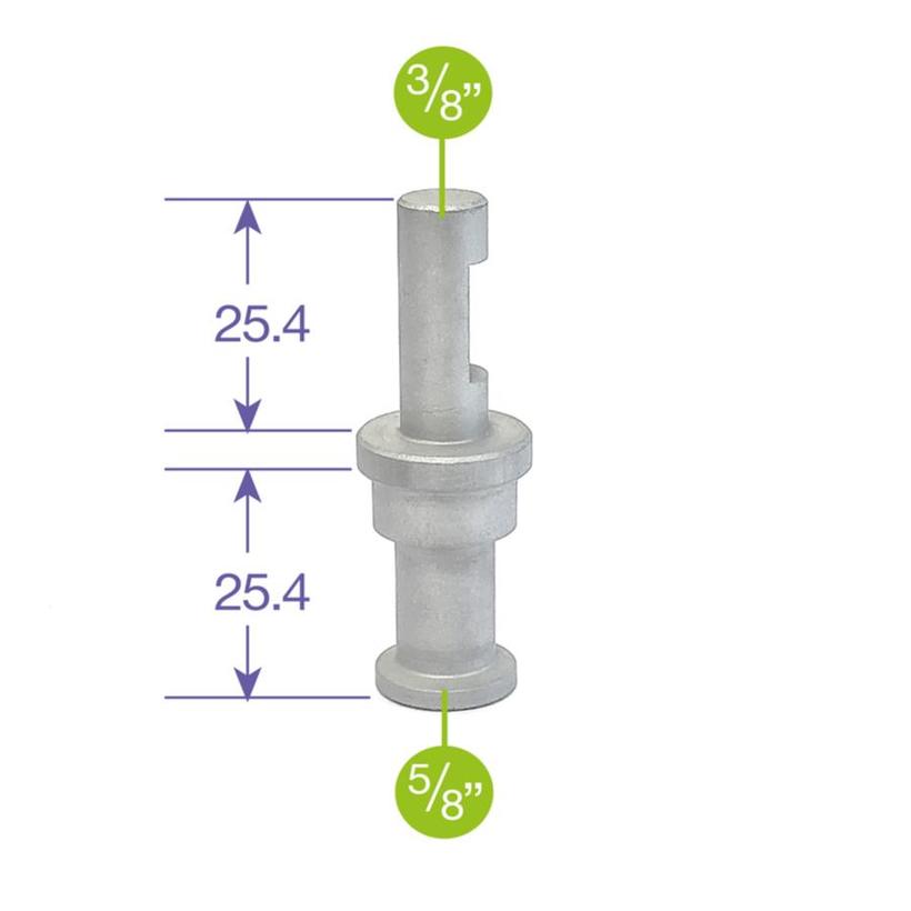 MANFROTTO ADAPTER 5/8" M - 3/8" MALE 