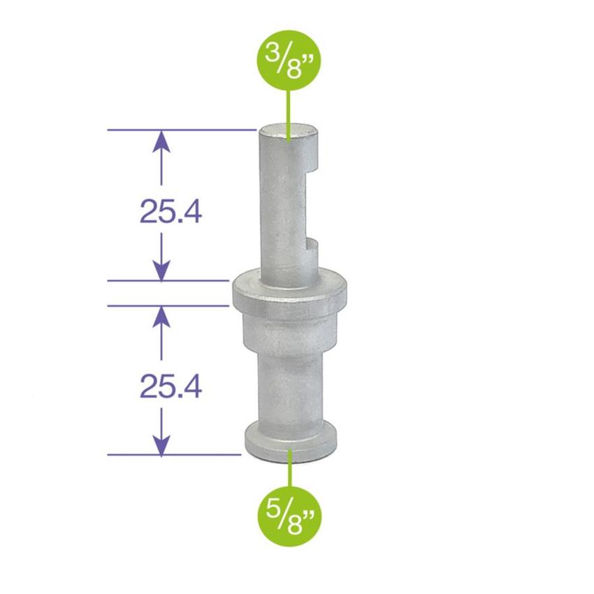 MANFROTTO ADAPTER 5/8" M - 3/8" MALE 
