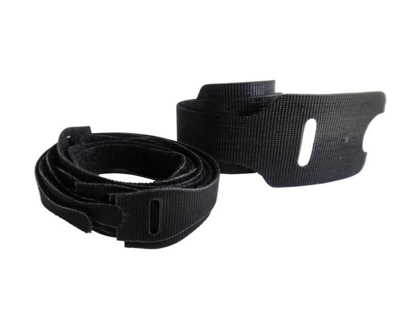 Kabelklett-Bänder schwarz, 16mm x 300mm 10er Pack / KLETT 25-300 B