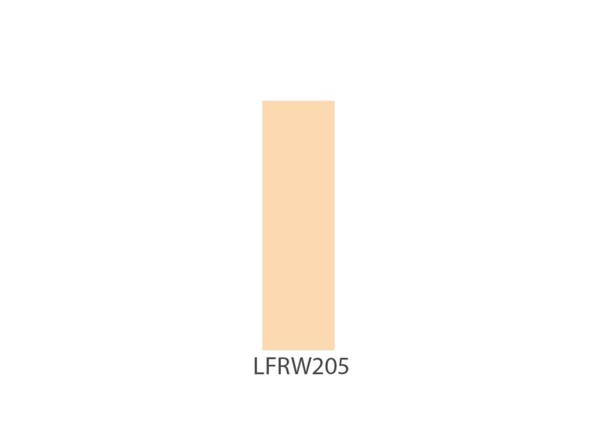 LEE-Filters, Nr. 205, Rolle 610x152cm, Wide 152cm normal, Half C.T. Orange