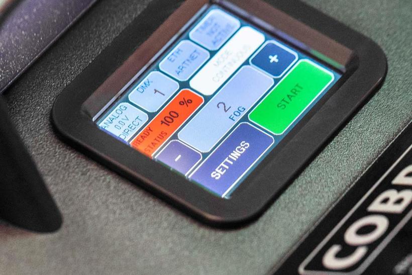 Look Nebelmaschine Cobra 3.1 3100W, DMX512, Timer, Ethernet, inkl. 5l Regular-Fog