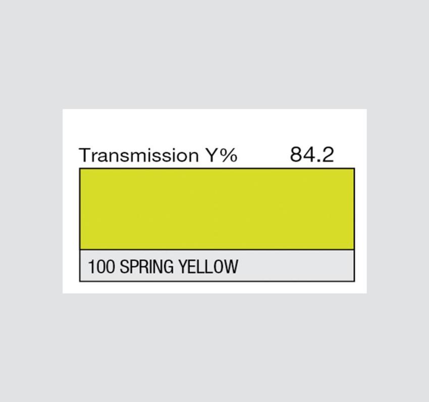 LEE-Filters, Nr. 100, Rolle 762x122cm normal, Spring Yellow