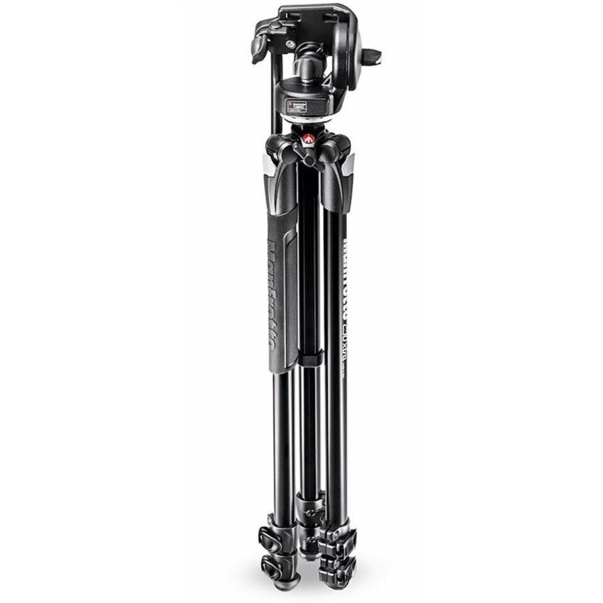 290 Xtra Alu-Stativ mit 3 Beinsegmenten und 128RC Fluid-Kopf inklusive Tragetasche