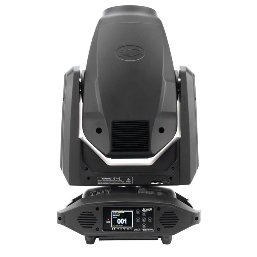 ELATION Smarty Hybrid Moving Head 3-in-1, Beam/Wash/Spot, MSD Platinum 240W, 7800K