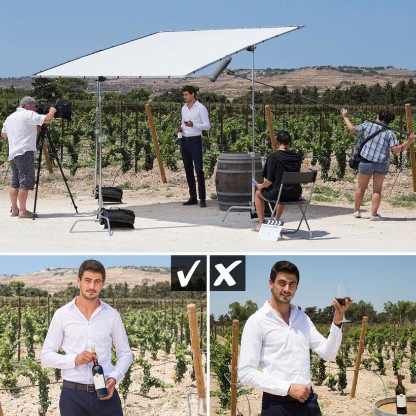 Manfrotto Skylite Rapid Stoff extra groß 3x3m 1,25 Blenden Diffusor