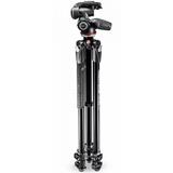MANFROTTO 290 Xtra Alu Stativ QPL mit 3-Wege-Neiger 3 Segmente, inklusive Tragetasche
