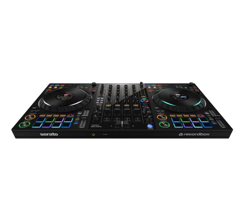 4-channel DJ performance controller for rekordbox and Serato DJ Pro