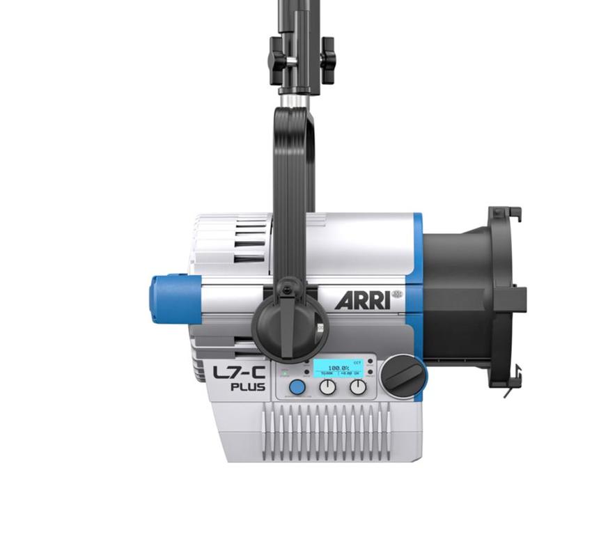 ARRI L7-C PLUS BLUE/SILVER, Fresnel, HANGING, 2800K-10000K, 180 W RGBW LED Light Engine, powerCON® TRUE1, ohne Kabel