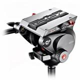 MANFROTTO Pro Fluid-Video-Neiger mit Gleitplatte 