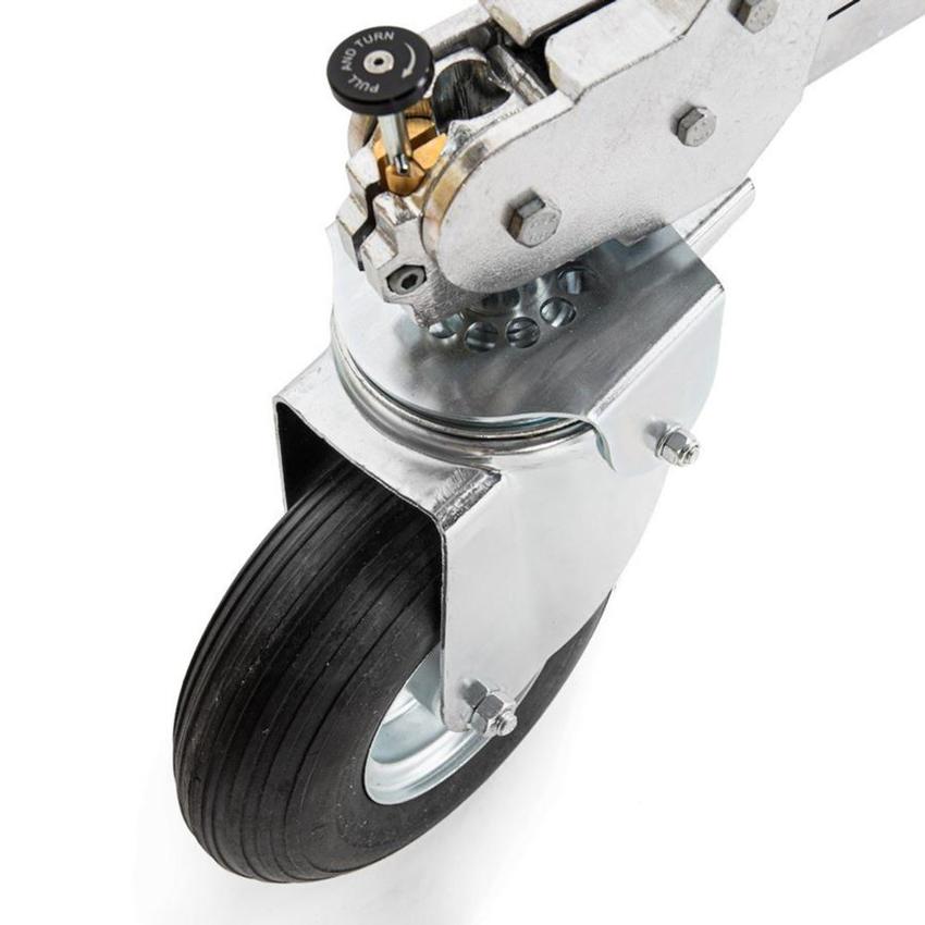 MANFROTTO STRATO SAFE CRANK-UP STAND EQUIPPED WITH PNEUMATIC WHEELS