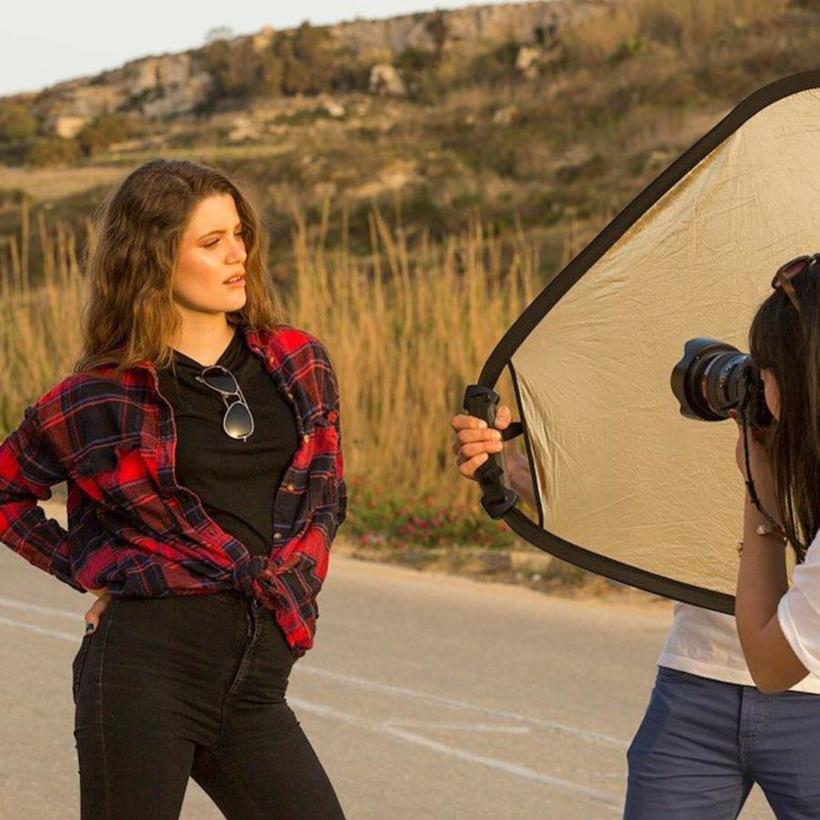 Lastolite Trigrip Gold/Weiß 75cm 