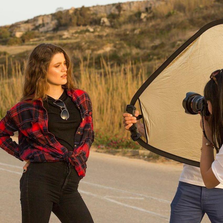 Lastolite Trigrip Gold/Weiß 75cm 